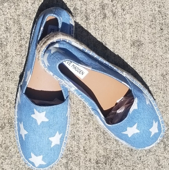 Steve Madden Denim ⭐ Star SlipOn Platforms - Picture 3 of 5